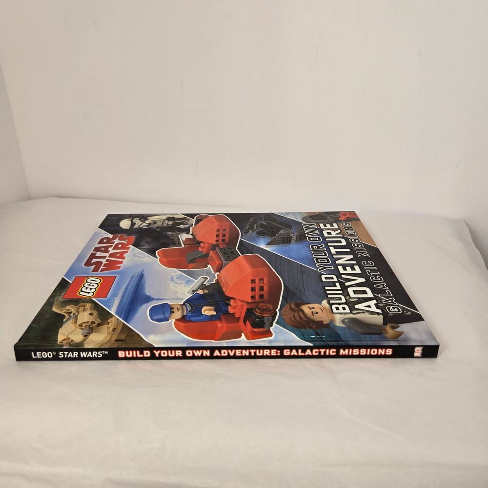 LEGO Star Wars Build Your Own Adventure Galactic Missions hardcover book 2019 - Picture 2 of 3